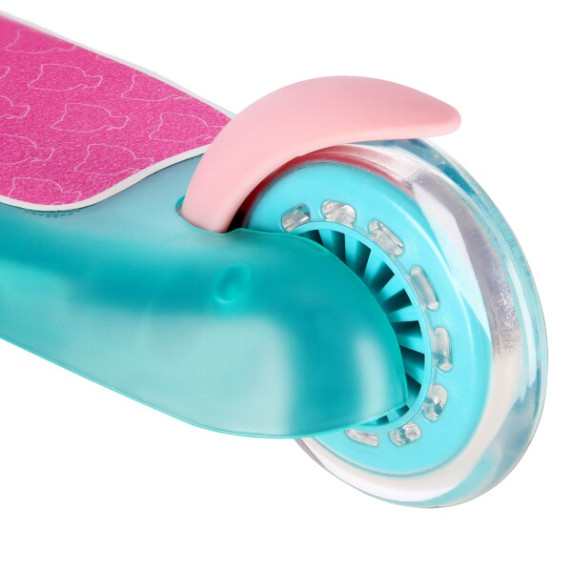 Háromkerekű roller NILS Fun HLB001 LED - Türkiz