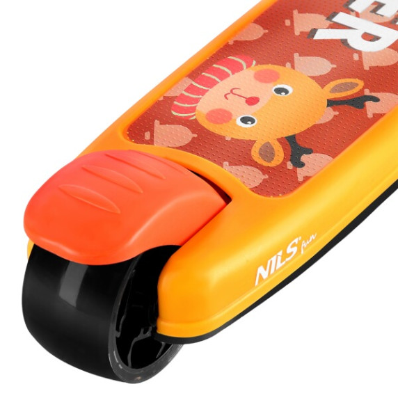 Háromkerekű roller NILS Fun HLB16 Deer - Narancssárga
