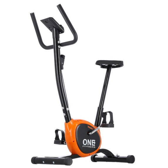 Mechanikus szobabicikli ONE Fitness RW3011  - Fekete/narancssárga