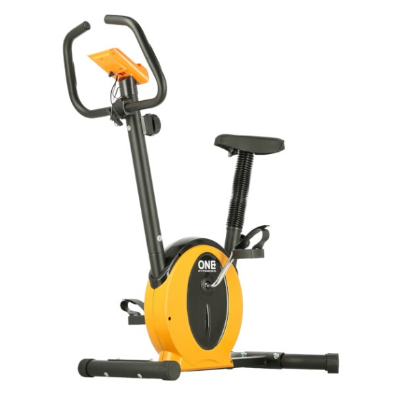 Magnetický rotoped ONE Fitness M8410 čierno-oranžový
