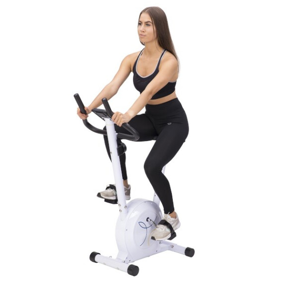 Bicicletă de exerciții magnetică - ONE Fitness RM8740 - alb