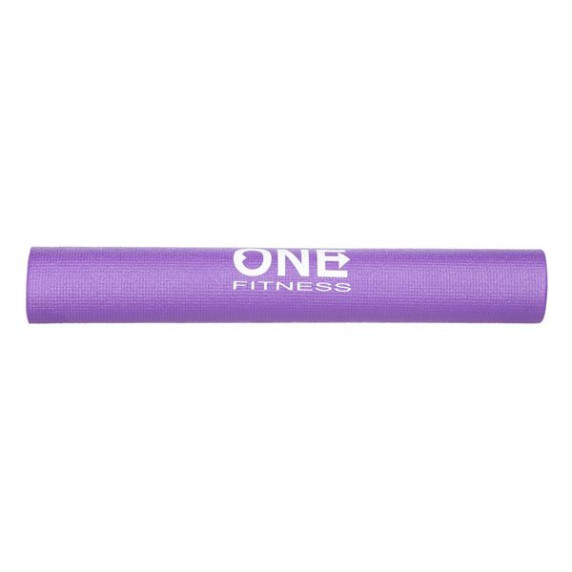 Podložka na jogu ONE Fitness YM01 fialová