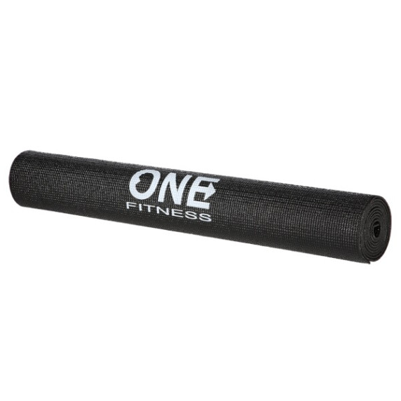 Covoraș yoga - ONE Fitness YM01 - negru