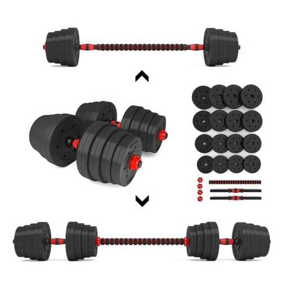 Nakladacie činky ONE Fitness SGPO30 30 kg