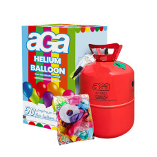 Hélium do balónikov PARTY 50 MIX Aga4Kids - zelený/modrý - MR3100 - 