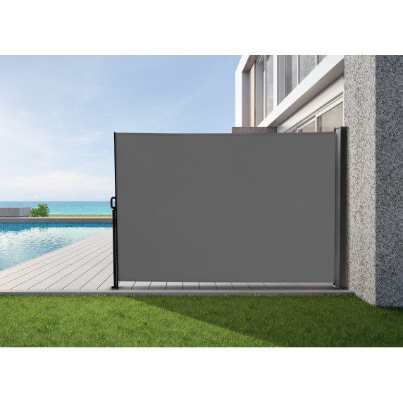 Copertină laterală - 1,6 x 3 m - AGA MR4257-Dark Grey - gri închis 