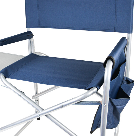 Scaun pliabil de camping - AGA DS712 - albastru închis