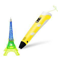 3D Pero s LCD displejom AGA DS34-YELLOW - žlté - 