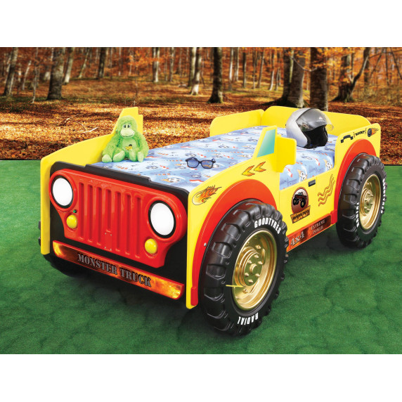 Pat pentru copii Monster Truck Inlea4Fun