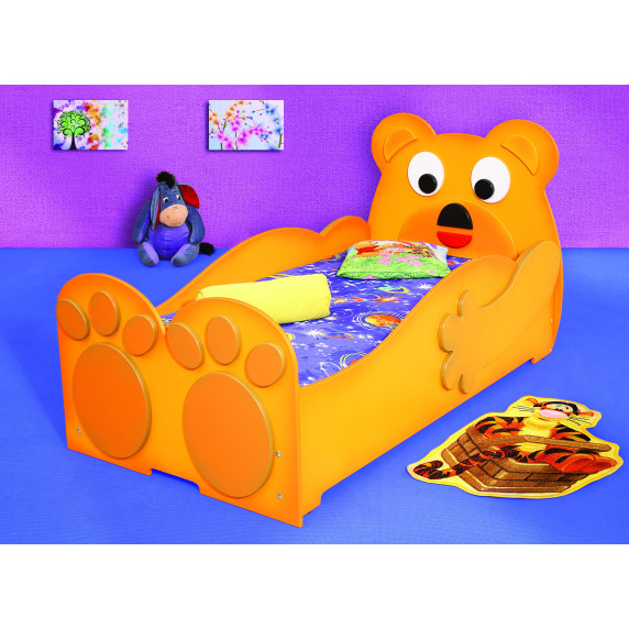 Detská postieľka Medveď Inlea4Fun - veľká