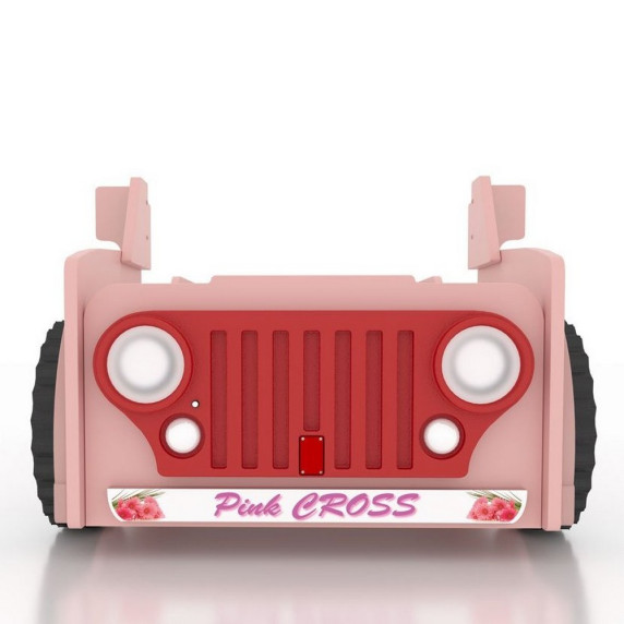 Detská postieľka JEEP Inlea4Fun - Pink