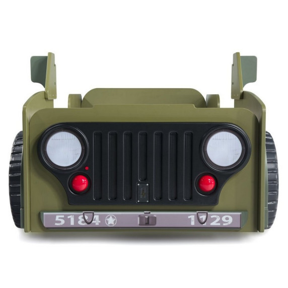 Gyerekágy Inlea4Fun JEEP - sötétzöld