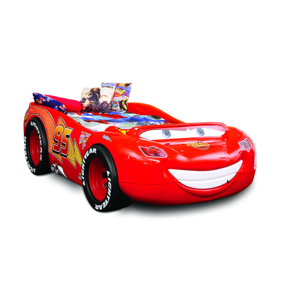 Gyerekágy Inlea4fun Verdák Villám McQueen ABS