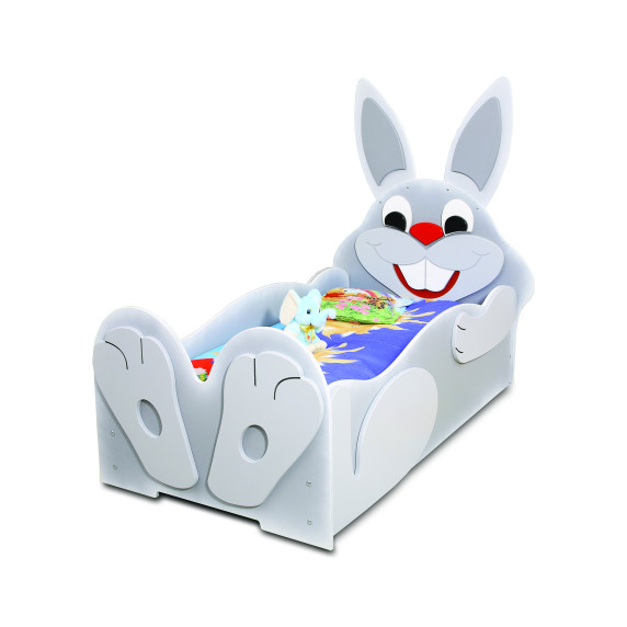 Detská postieľka Zajačik Inlea4fun - veľká