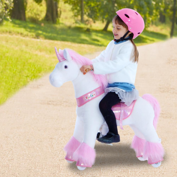 Vágtázó póni PonyCycle 2020 Pink Unicorn - Nagy