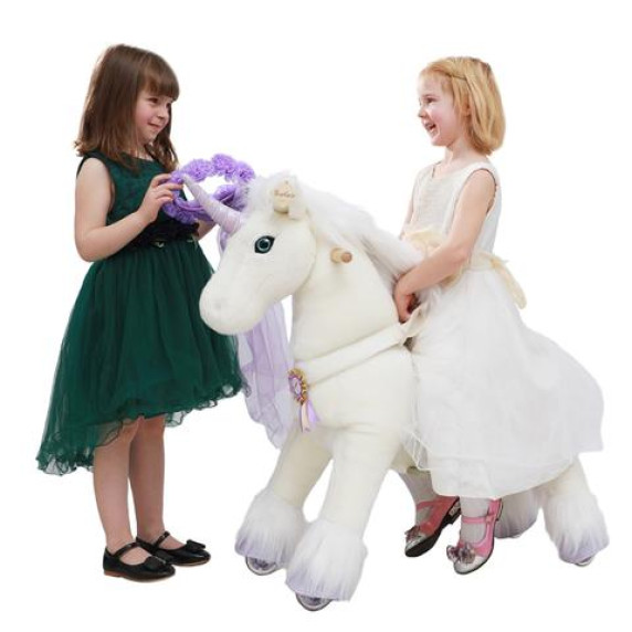 Vágtázó póni PonyCycle Violet unikornis - Kicsi