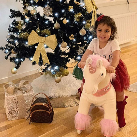 Vágtázó póni PonyCycle 2020 Pink Unicorn - Nagy