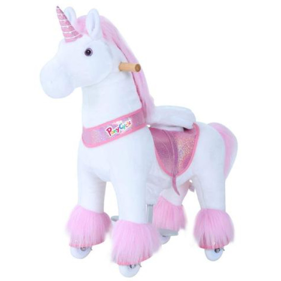 Vágtázó póni PonyCycle 2020 Pink Unicorn - Nagy