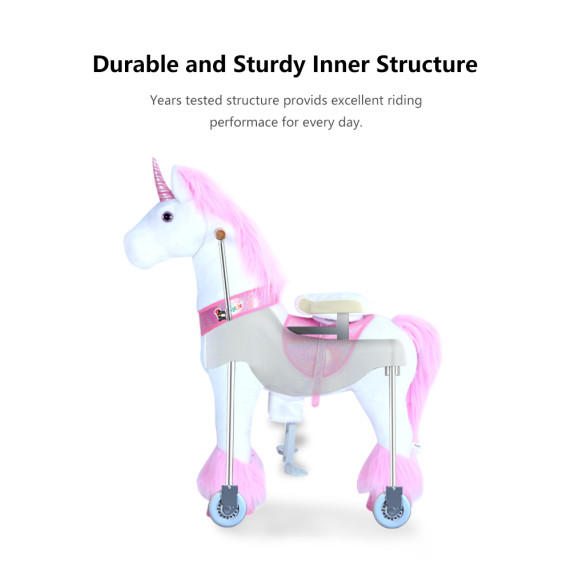 Vágtázó póni PonyCycle 2021 Pink Unicorn - Kicsi