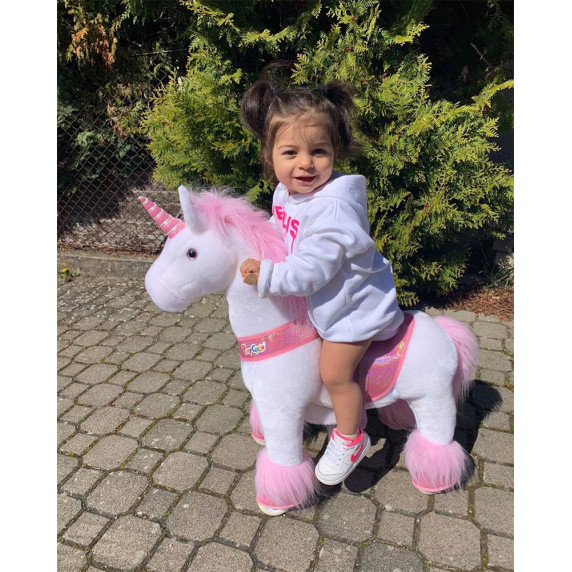 Vágtázó póni PonyCycle 2021 Pink Unicorn - Kicsi