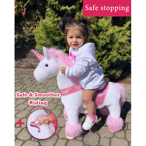 Vágtázó póni PonyCycle 2021 Pink Unicorn - Kicsi