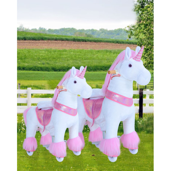 Vágtázó póni PonyCycle 2021 Pink Unicorn - Kicsi
