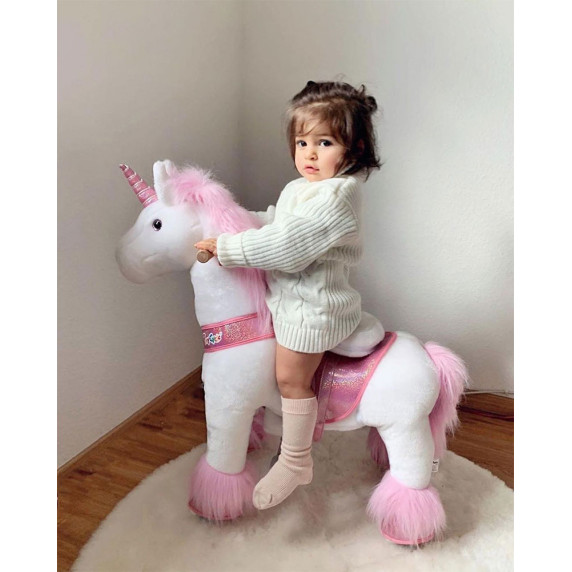 Vágtázó póni PonyCycle 2021 Pink Unicorn - Kicsi