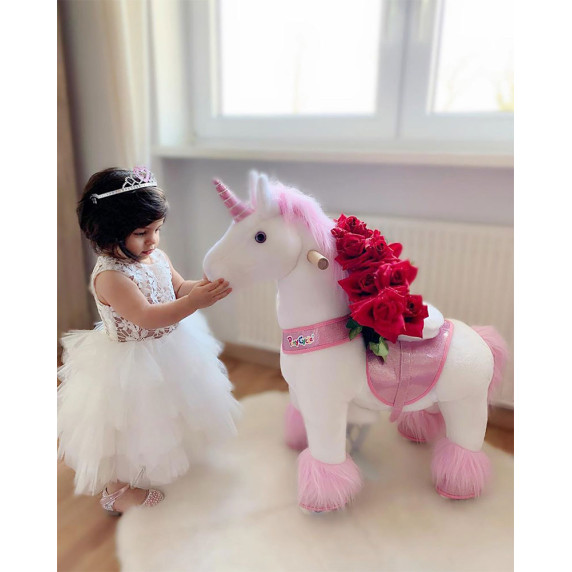 Vágtázó póni PonyCycle 2021 Pink Unicorn - Kicsi