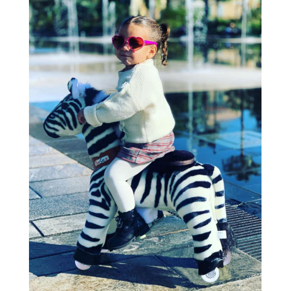 Vágtázó póni PonyCycle 2021 Zebra - Nagy