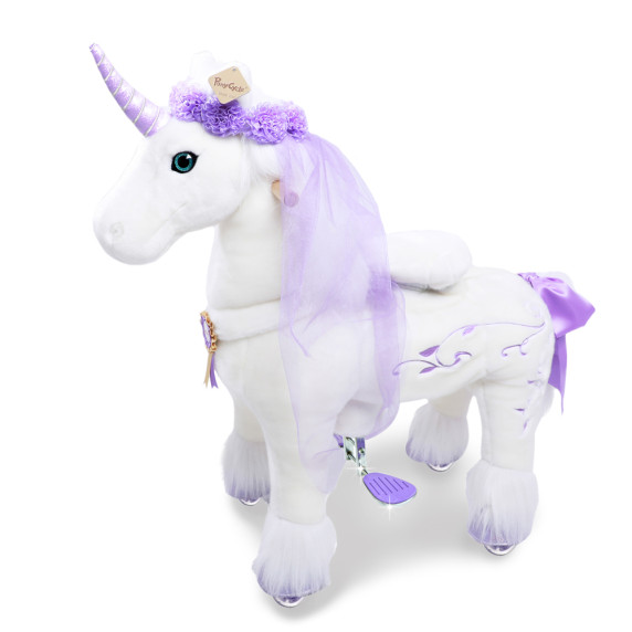 Vágtázó póni PonyCycle Violet unikornis - Kicsi
