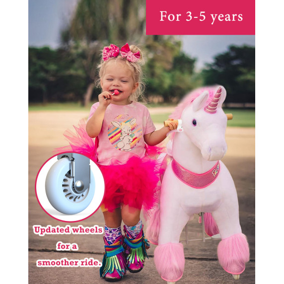 Vágtázó póni PonyCycle 2021 Pink Unicorn - Kicsi
