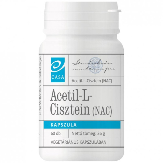 Capsulă N-Acetil L-cisteină (NAC) - pentru întărirea sistemului imunitar - Casa 