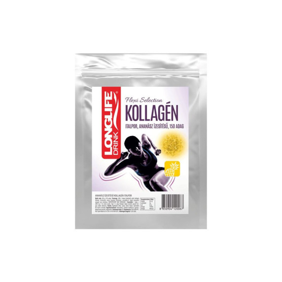 Longlife Kollagén por ananász 300g