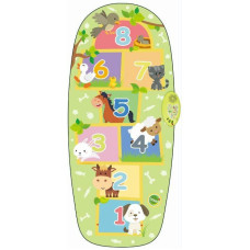 Covor de joacă muzical - școala - ANIMAL HOPSCOTCH PLAYMAT - verde - 