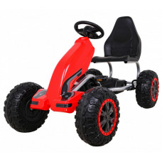 Pedálos Gokart Inlea4Fun STRONG - piros - 