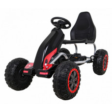 Pedálos Gokart Inlea4Fun STRONG - fekete - 