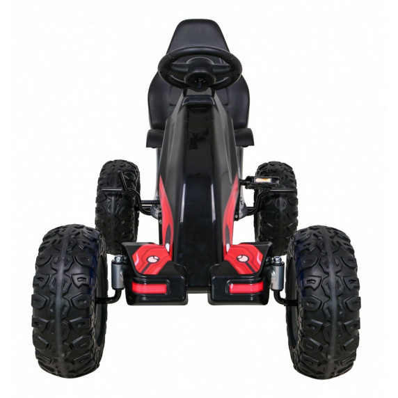 Kart cu pedale - negru - Inlea4Fun STRONG