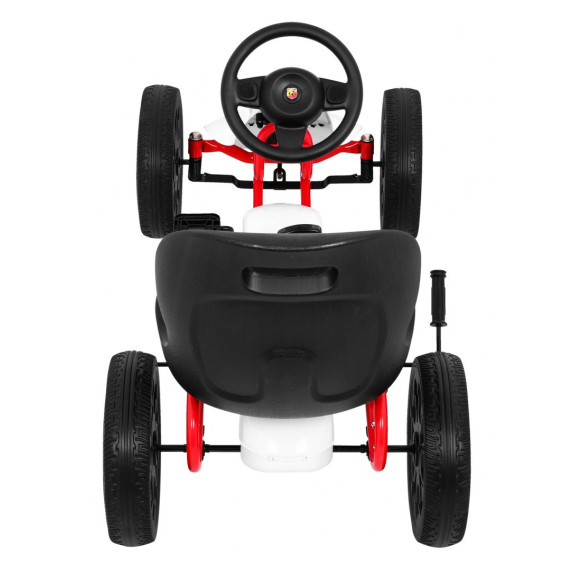 Pedálos Gokart Inlea4Fun ABARTH - fehér