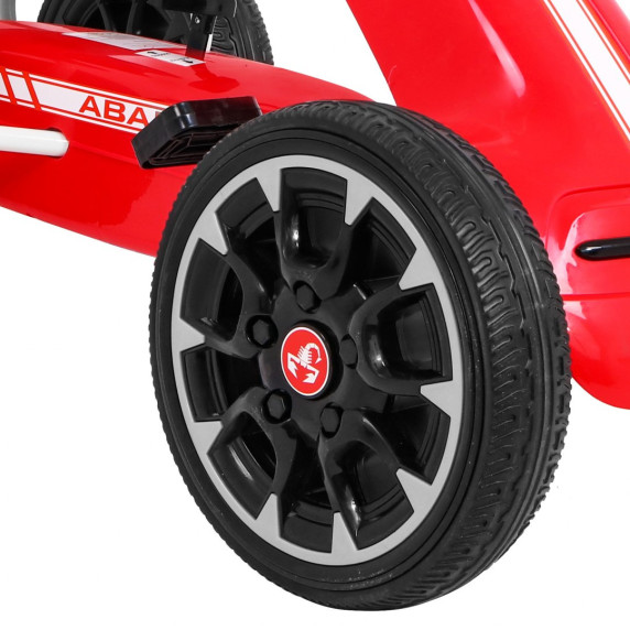 Pedálos Gokart Inlea4Fun ABARTH -  piros