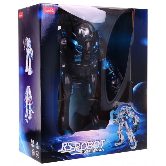 RC Robot na diaľkové ovládanie 36 cm RASTAR -čierny