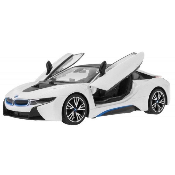Mașină sport RC BMW i8 RASTAR 1:14 - alb