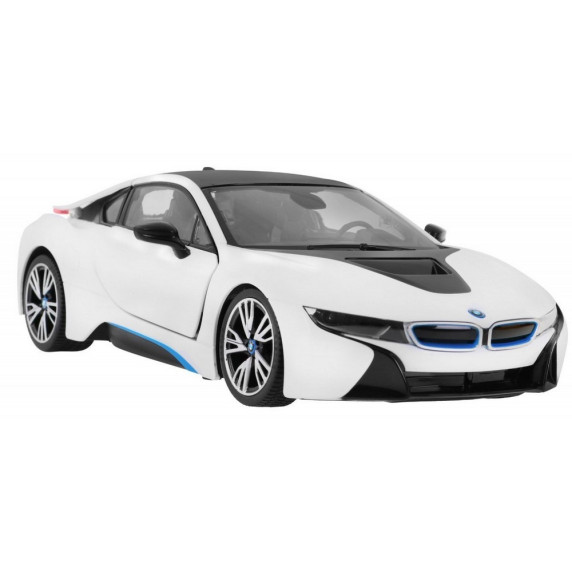 Mașină sport RC BMW i8 RASTAR 1:14 - alb