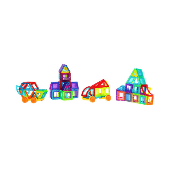 Mágneses építőjáték 184 db Inlea4Fun MINI MAGICAL MAGNET