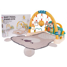 Covoraș inactiv pentru copii cu pian - Inlea4Fun BABY PEDAL PIANO GYM - 