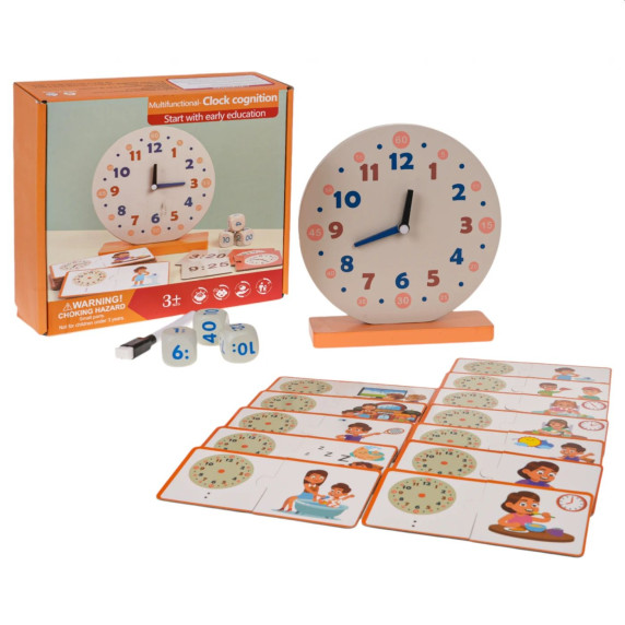 Ceas educativ cu accesori -  Inlea4Fun CLOCK COGNITION