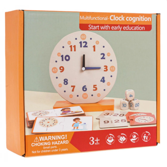 Ceas educativ cu accesori -  Inlea4Fun CLOCK COGNITION