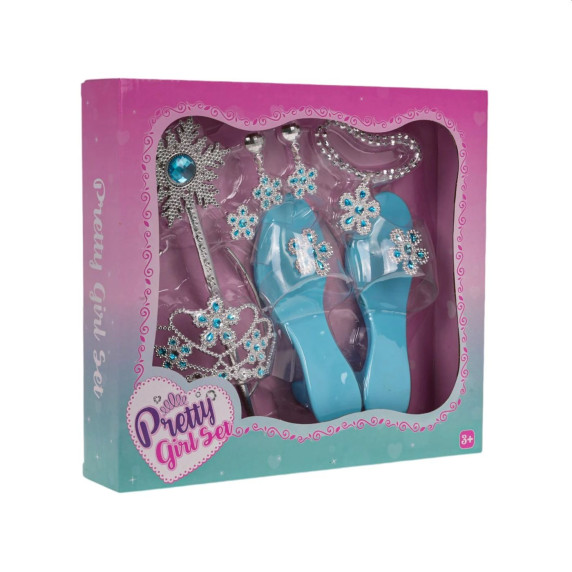 Hercegnői kiegészítők ékszerek Inlea4Fun PRETTY GIRL SET - Kék