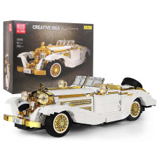 Set creativ de construcție din 952 elemente Vehicul retro K500 Inlea4Fun KING 10003 - 