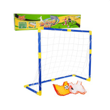 Poarta de fotbal cu accesorii -  Inlea4Fun SOCCER SET - 