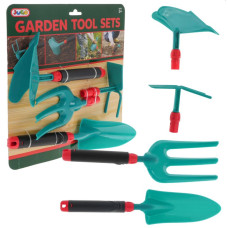 Unelte de grădinărit pentru copii cu mânere detașabile - Inlea4Fun GARDEN TOOLS SET - 